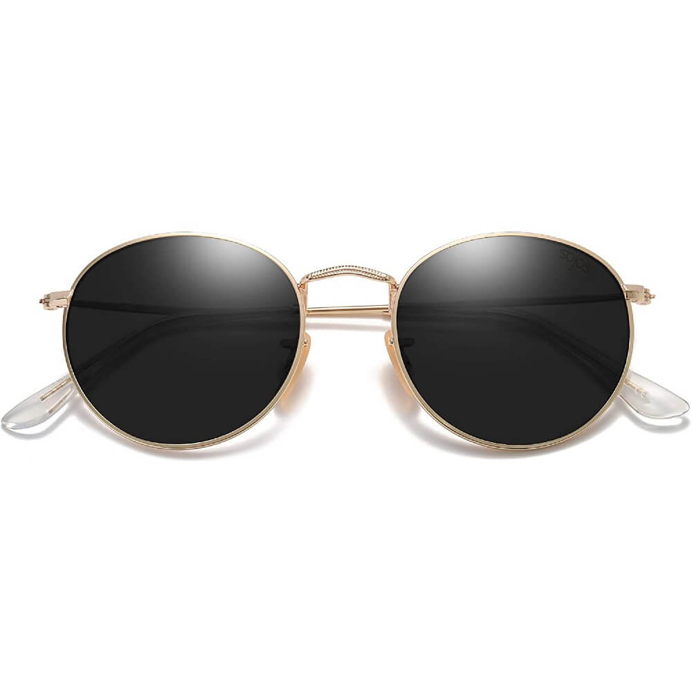 MEETSUN Small Round Sunglasses Polarized for Men Women Retro Vintage Circle  Hippie Sun Glasses UV400